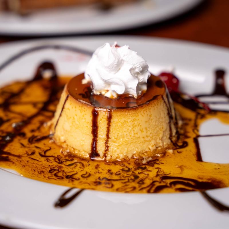 menu item 8 of 9, Flan Napolitano