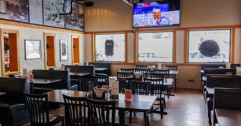 Interior, seating area