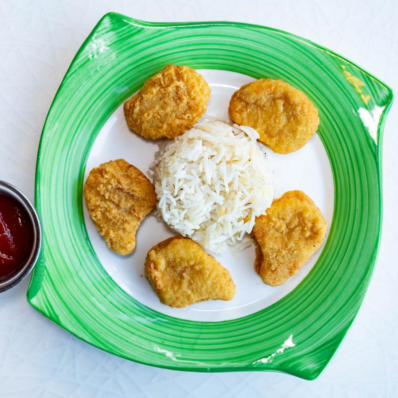 Chicken Nuggets with Rice or Fries photo
