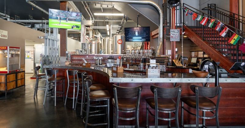 Interior, bar area