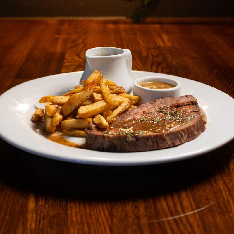 Rib Eye Steak & Chips photo
