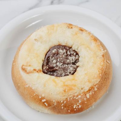 Chocolate Cheesecake, closeup view.