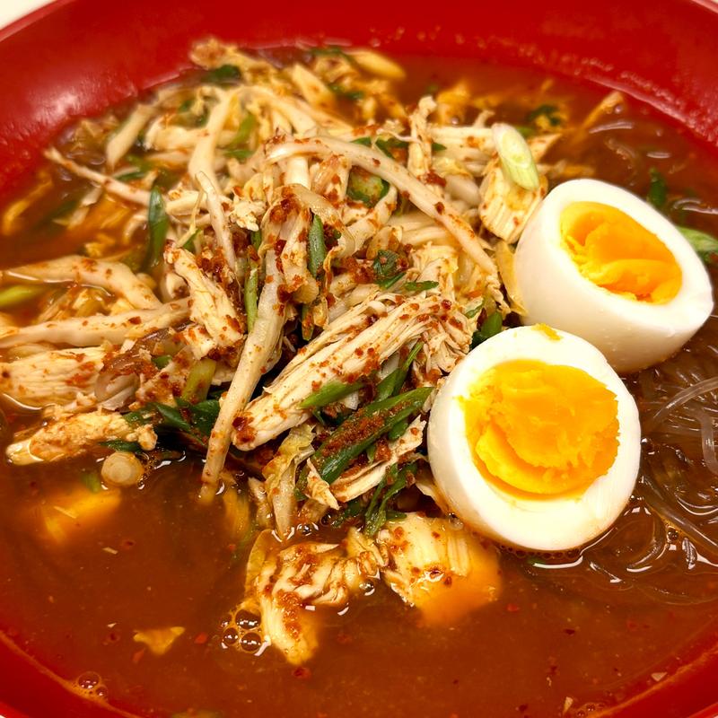 Red Hot Noodle with Chicken photo