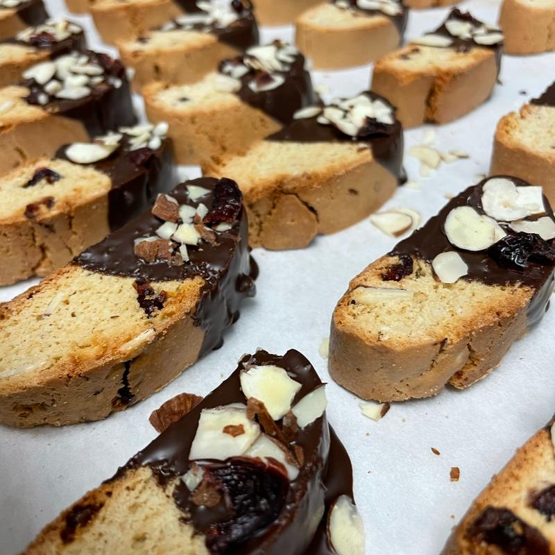Biscotti (Chocolate, Cranberry & Almond photo