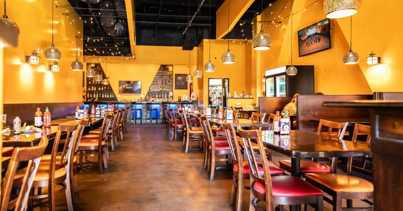 Interior, seating area