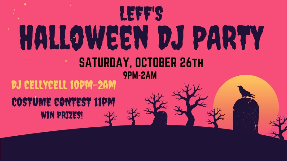 Leff's Halloween DJ Party event photo