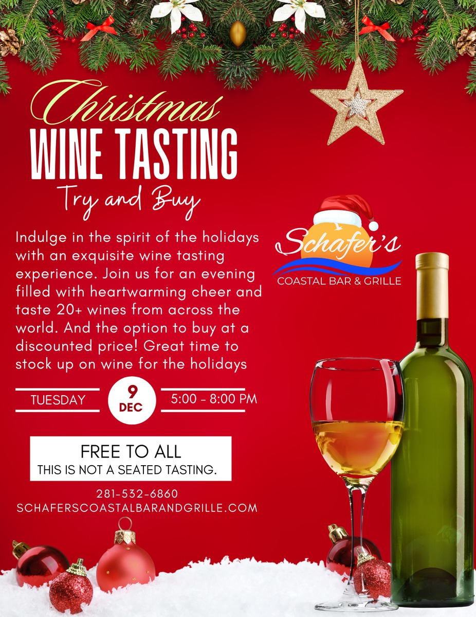 Christmas Wine Tasting - Free Event event photo