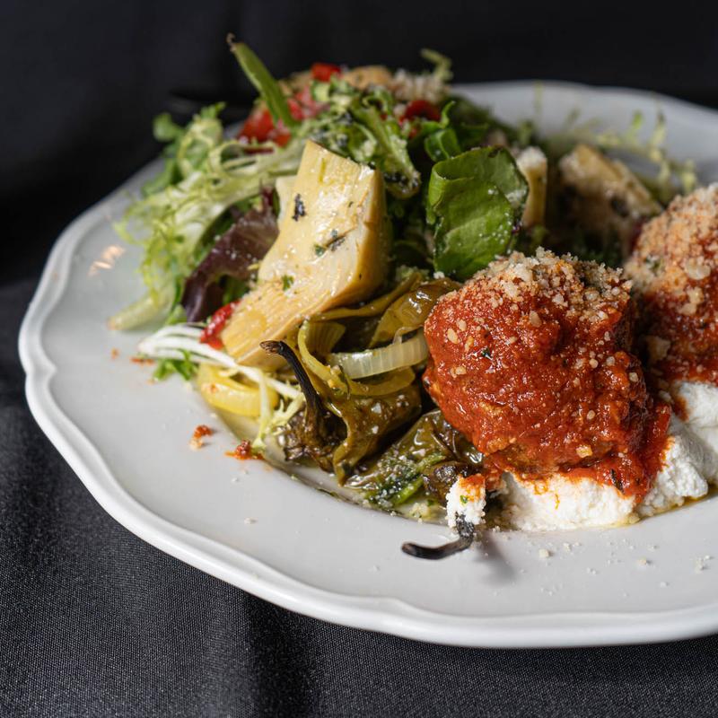 Italian Meatball Salad photo