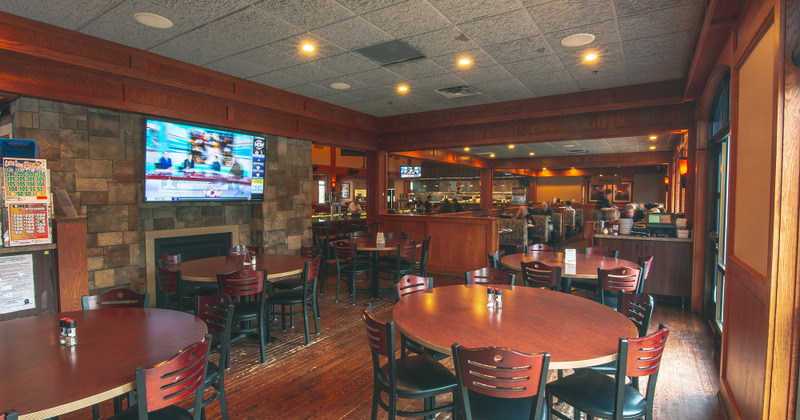 Interior, seating area