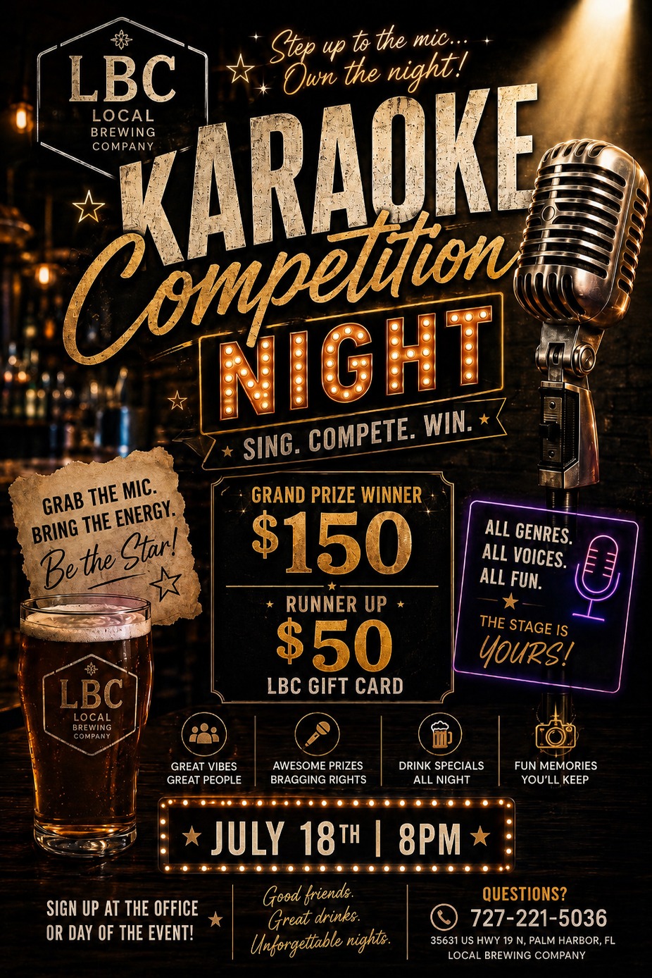 Karaoke Competition Night event photo