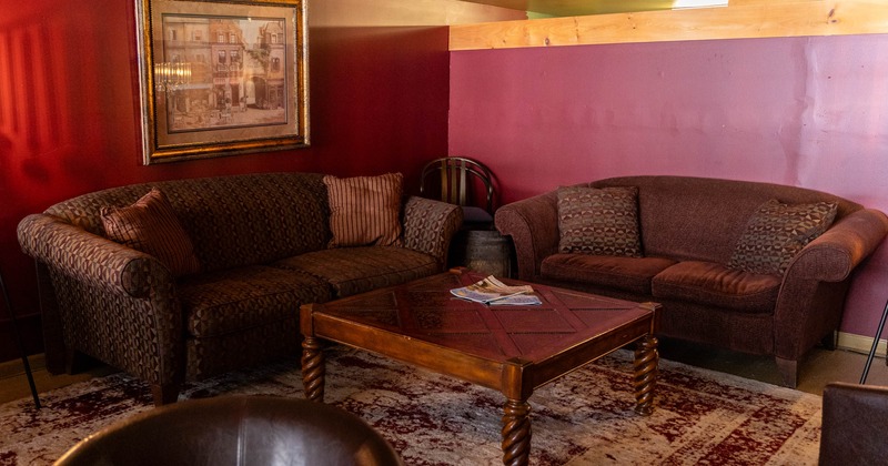 Interior, lounging area