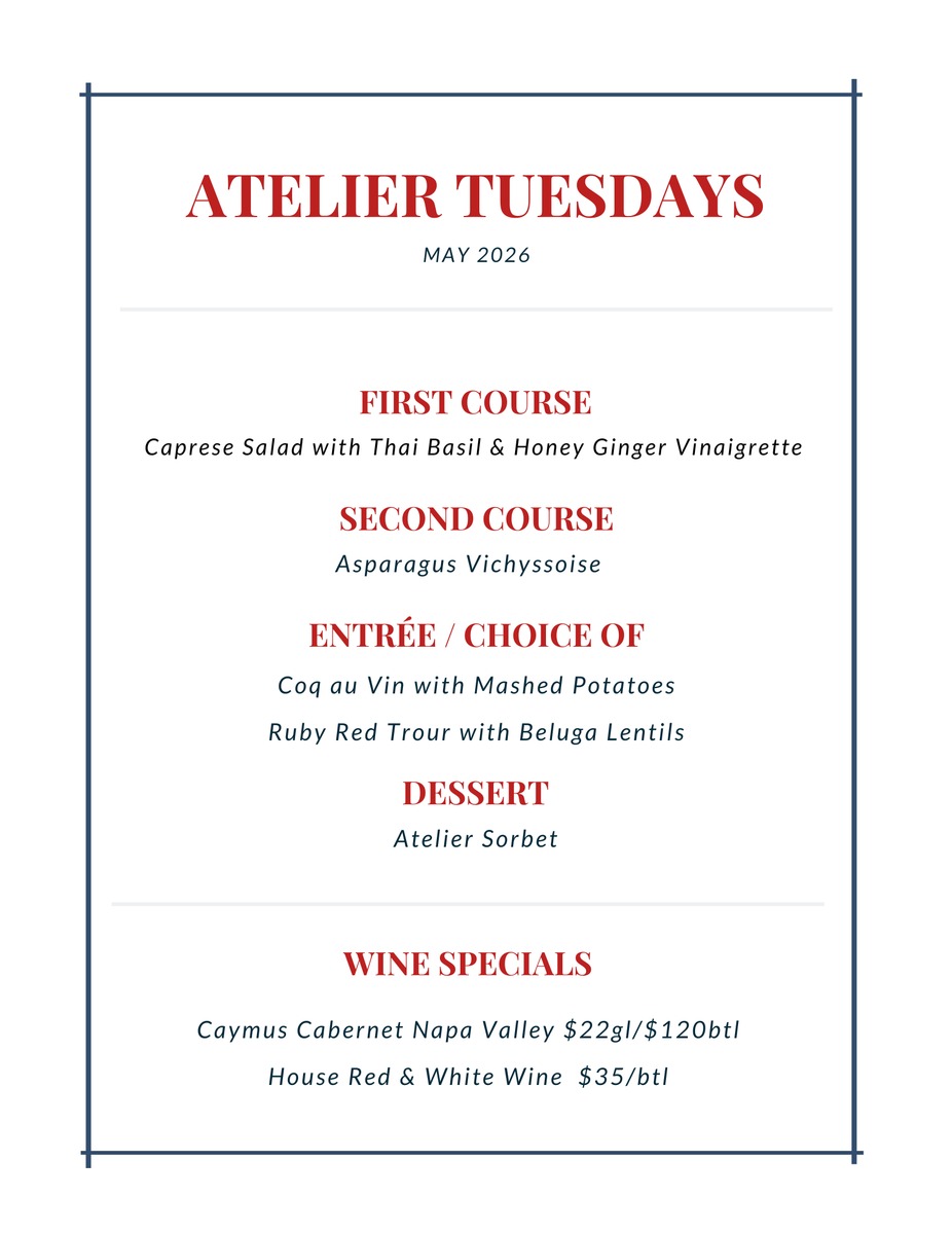 Atelier Tuesdays event photo