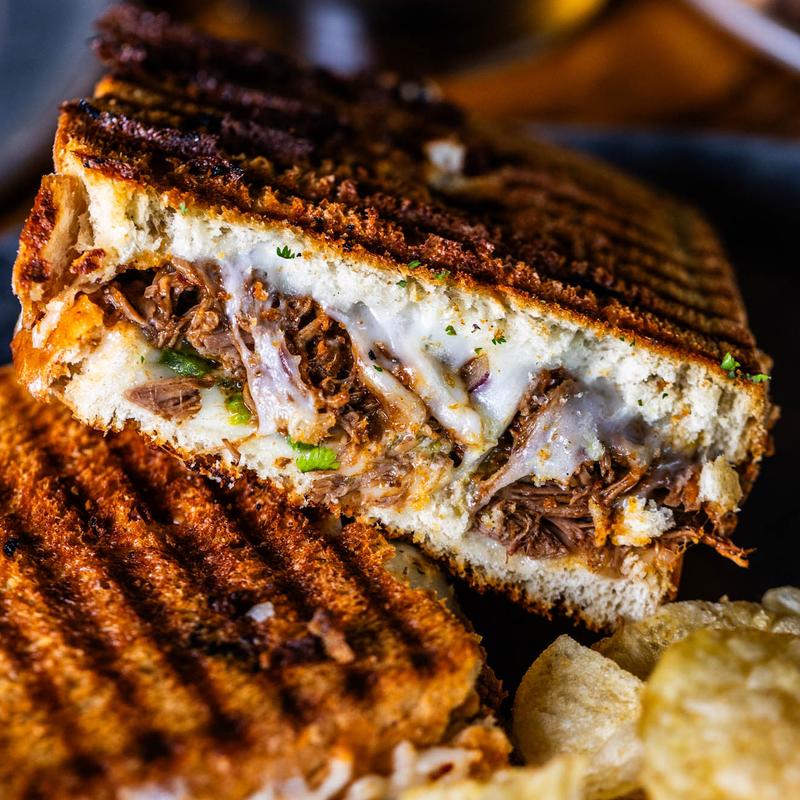 menu item 10 of 14, Birria Grilled Cheese