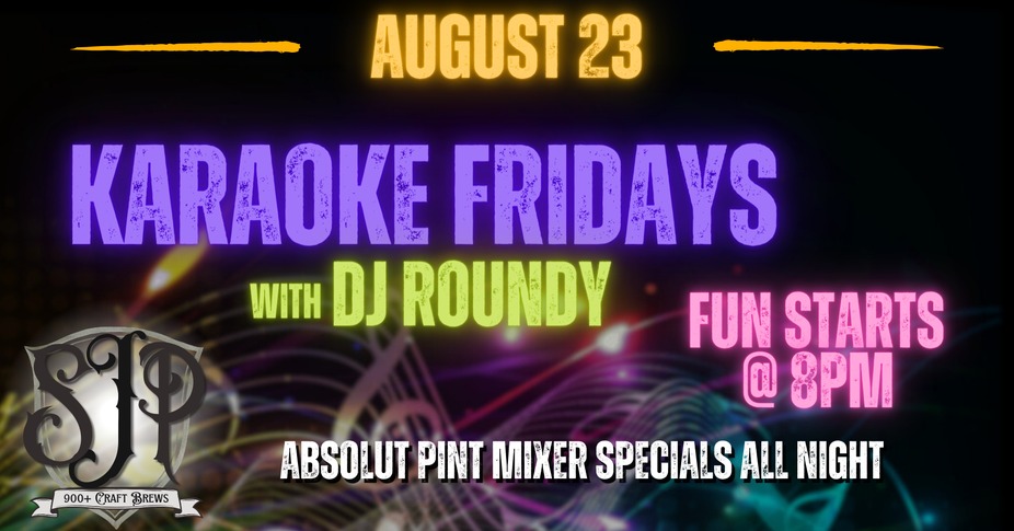Karaoke Fridays w/ DJ Roundy event photo