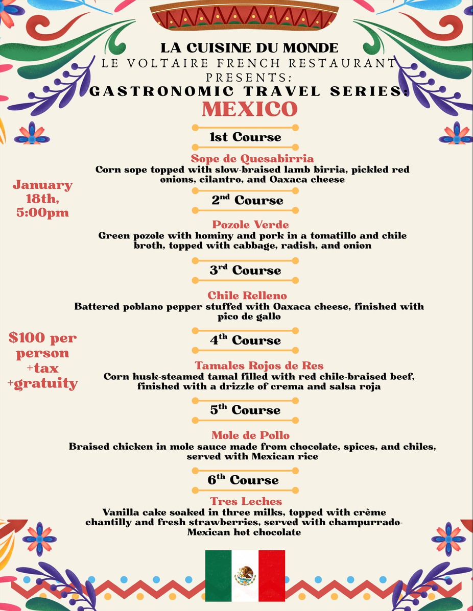 La Cuisine du Monde: Mexico event photo