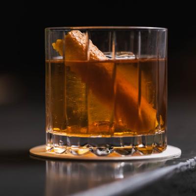 Old Fashioned, side view.