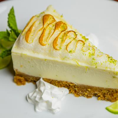 Key lime pie.