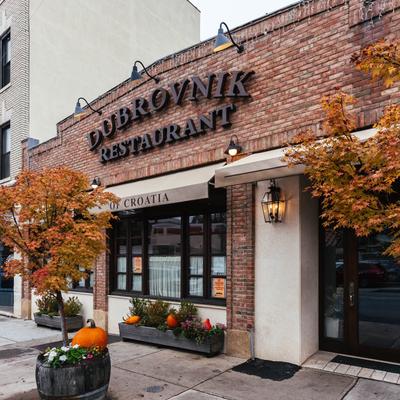 Dubrovnik Restaurant outside.