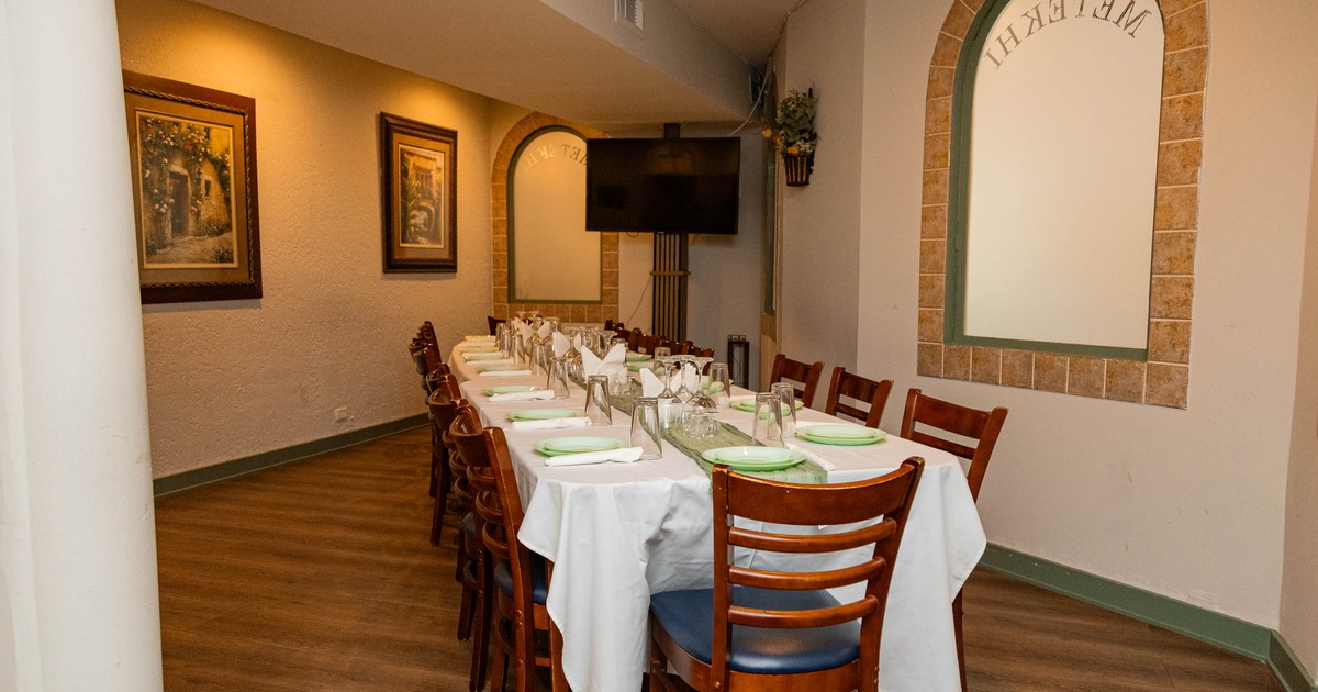 Interior seating area