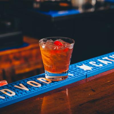 Old fashion cocktail.