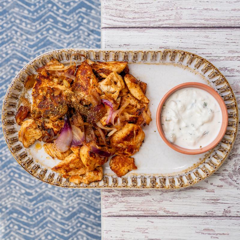 Chicken Gyro & Tzatziki photo