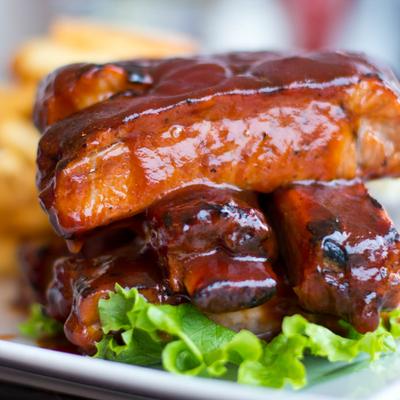 BBQ ribs.