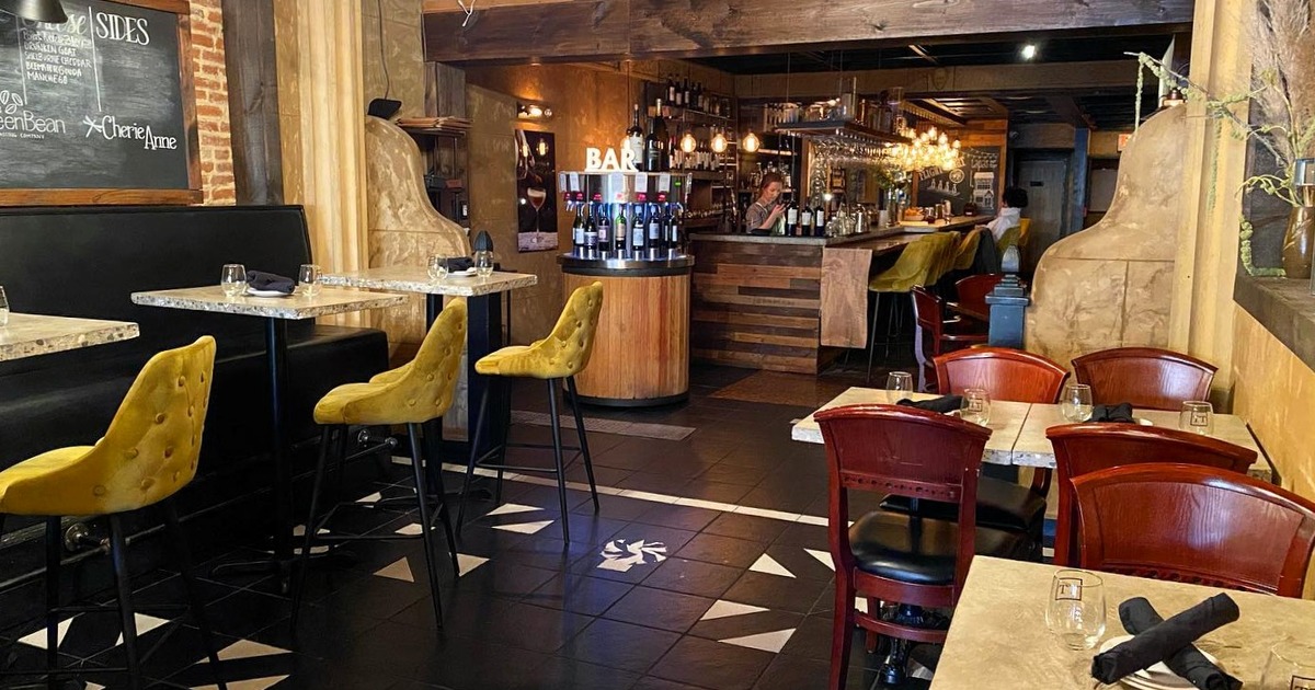 Interior, seating area