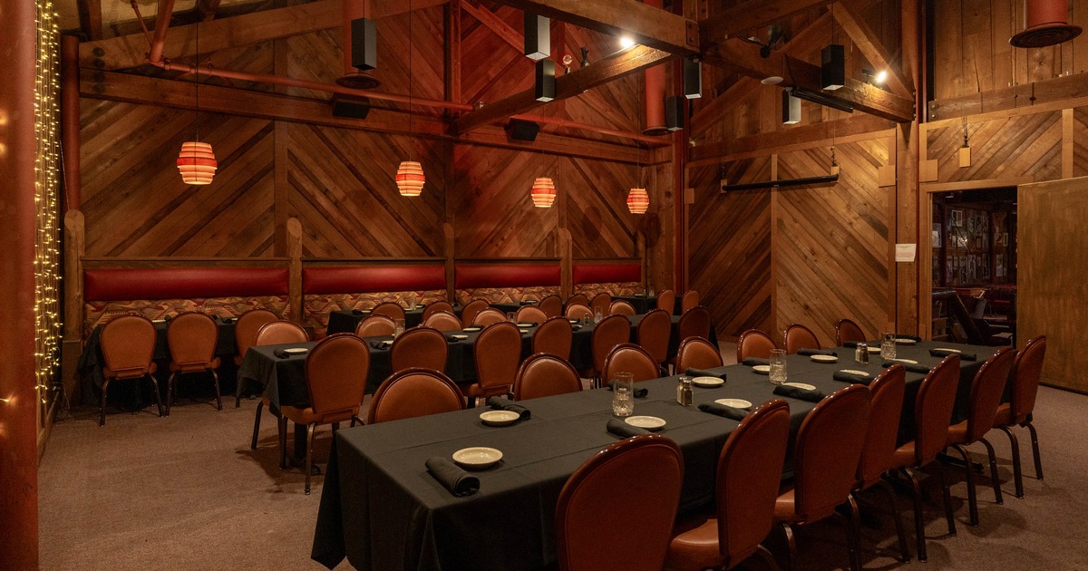 Interior, conference dining area