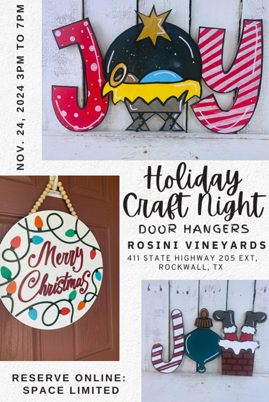 Holiday Door Hangers event photo