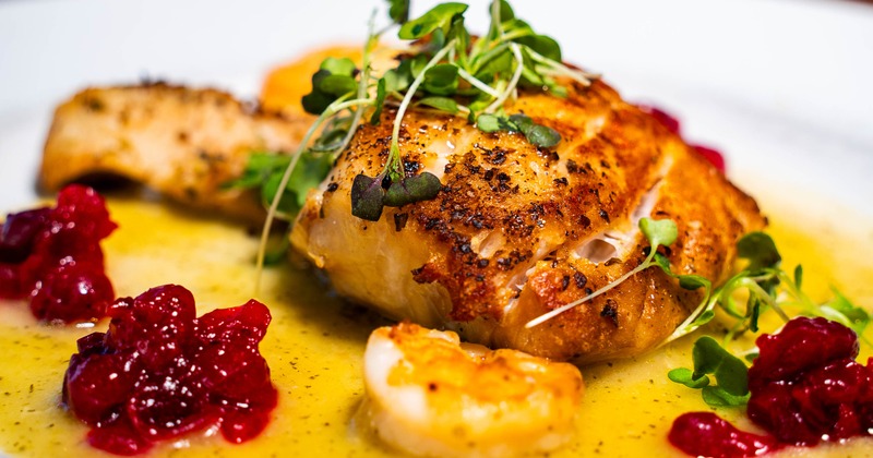 Pan seared fish fillet