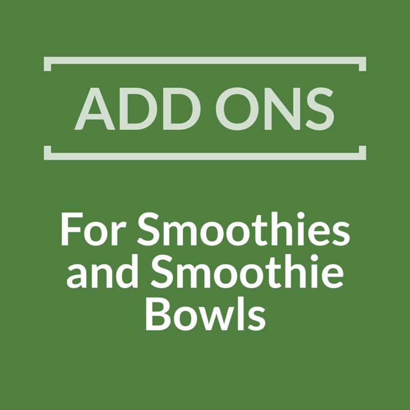 Smoothies & Smoothie  Bowl Add-Ons photo