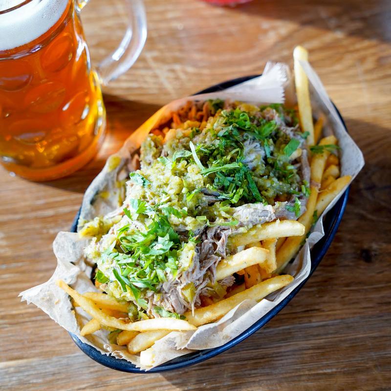 Green Chile Pork Fries photo
