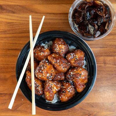 Orange chicken.