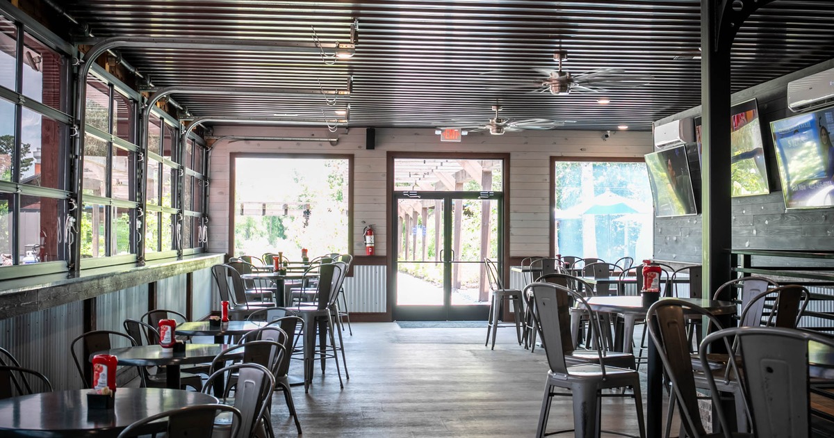 Interior, dining area