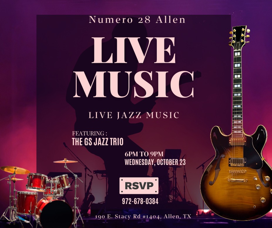 Live Jazz Music on October 23rd event photo