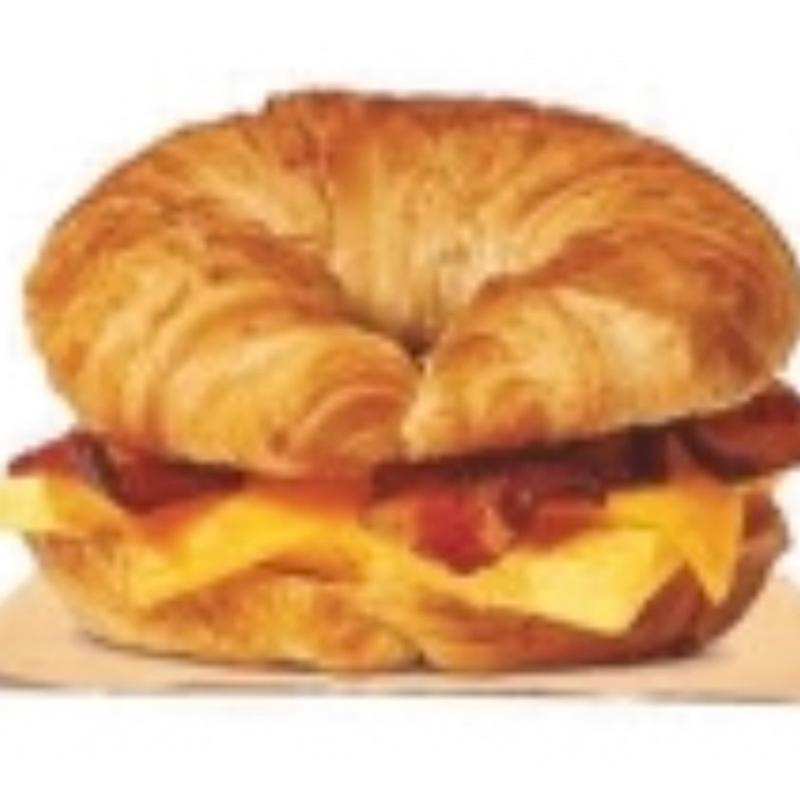 B2. Bacon, Egg & Cheese Croissant photo