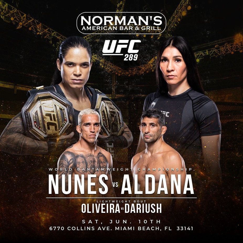 UFC 289 : Nunes Vs. Aldana event photo
