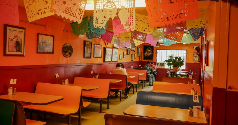 Interior dining space