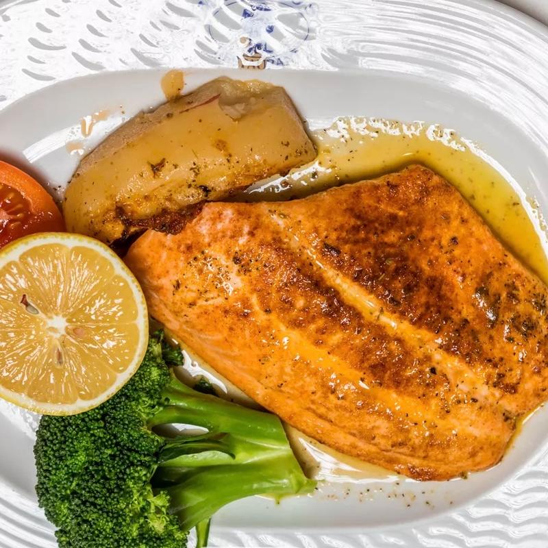 Filet of Atlantic Salmon photo