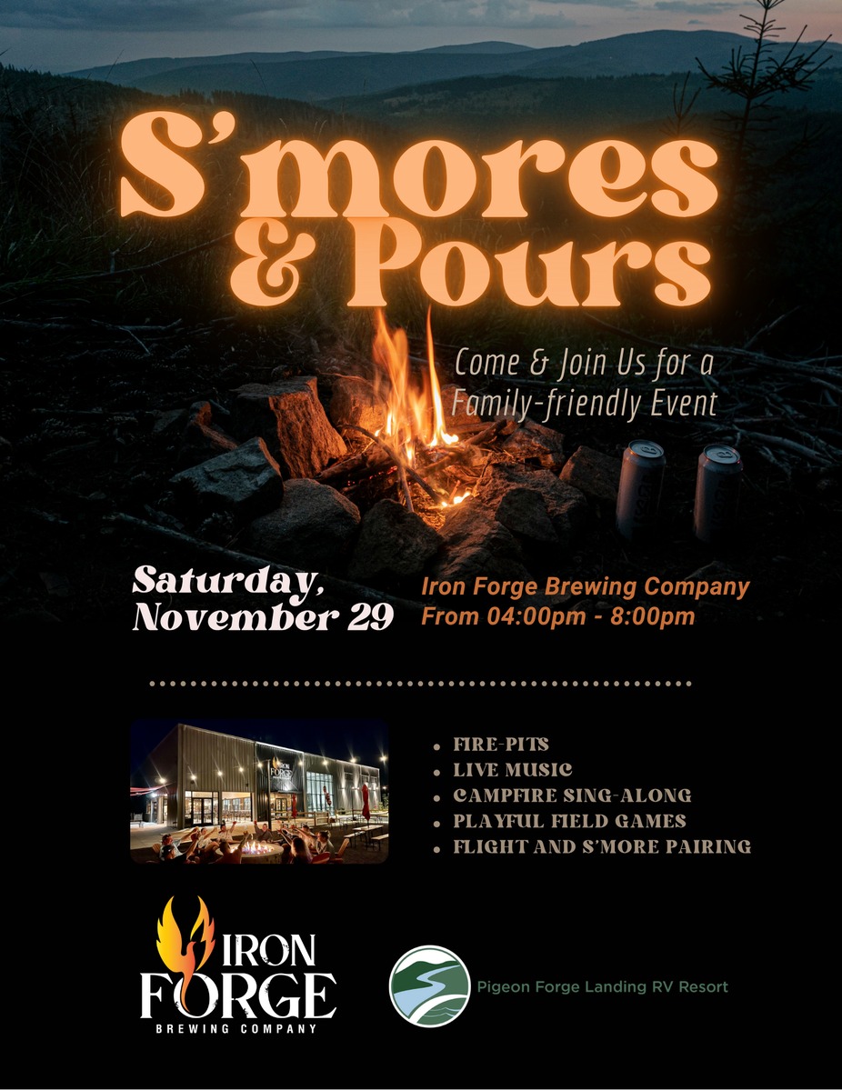 S’mores and Pours | Cozy Night at Iron Forge Brewing Co. event photo