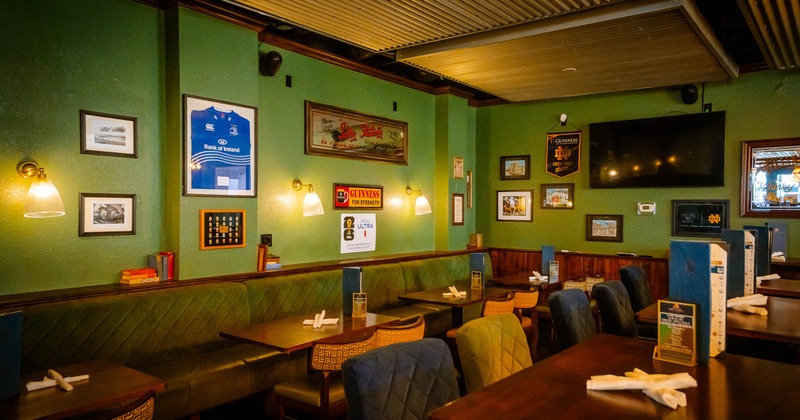 Interior seating space