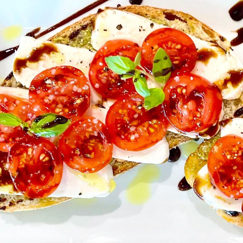 Caprese Mini Toasts (GF OPT) photo