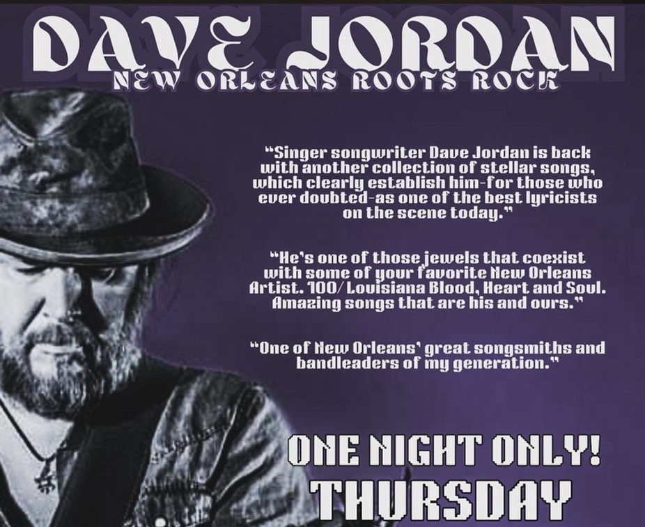 Dave Jordan & Friends (Roots Rock/Americana) event photo