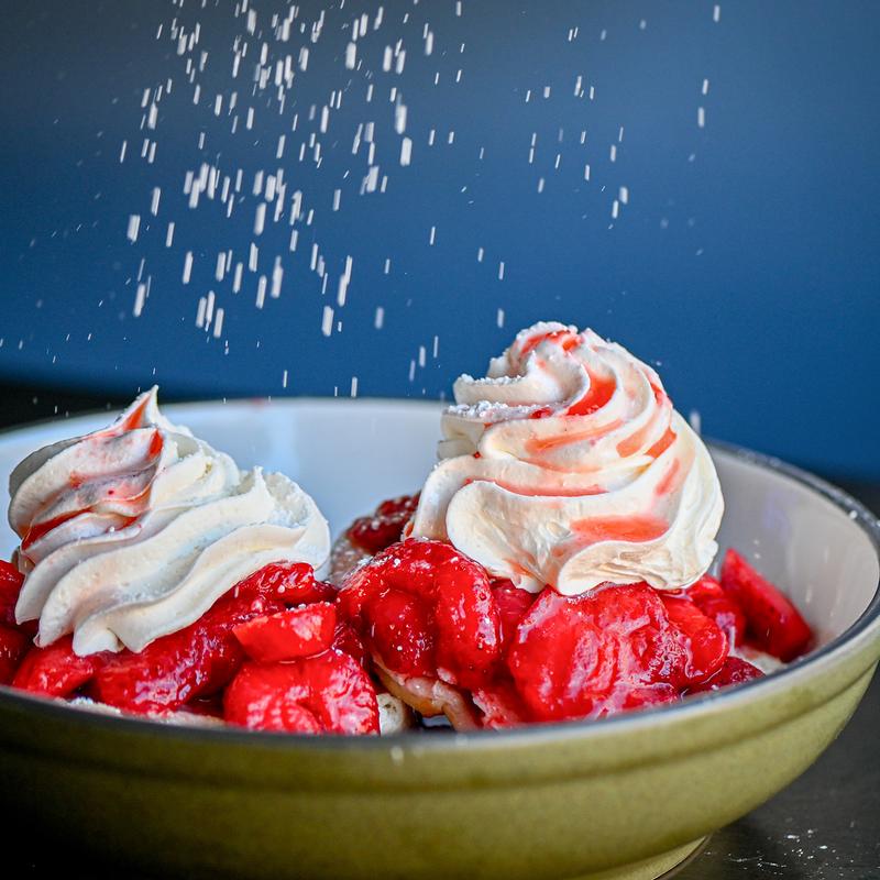 Strawberry & Cream Waffle photo