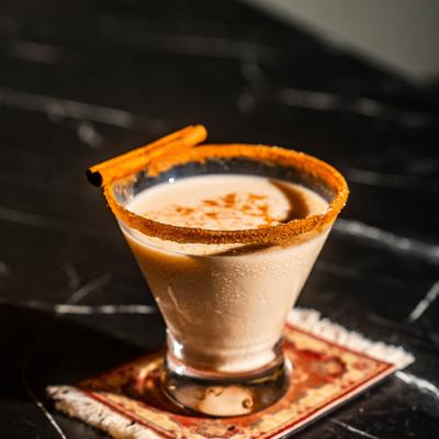 Pumpkin Spiced Martini.