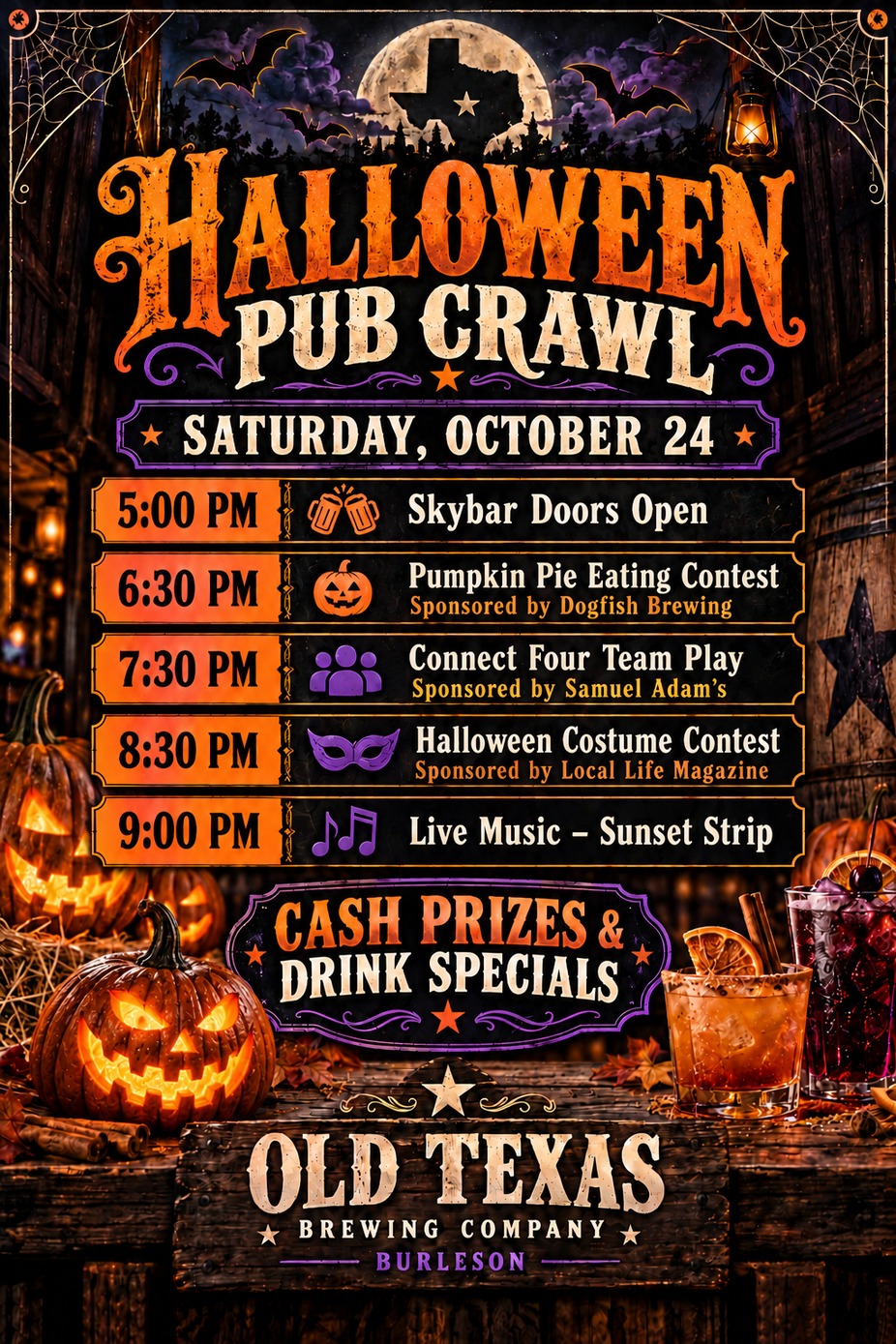 Halloween Pub Crawl event photo