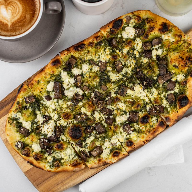 Mushroom Pesto Flatbread photo