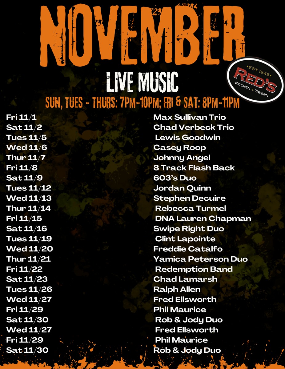 November Live Music event photo