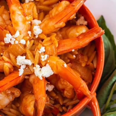 Shrimp Orzotto.