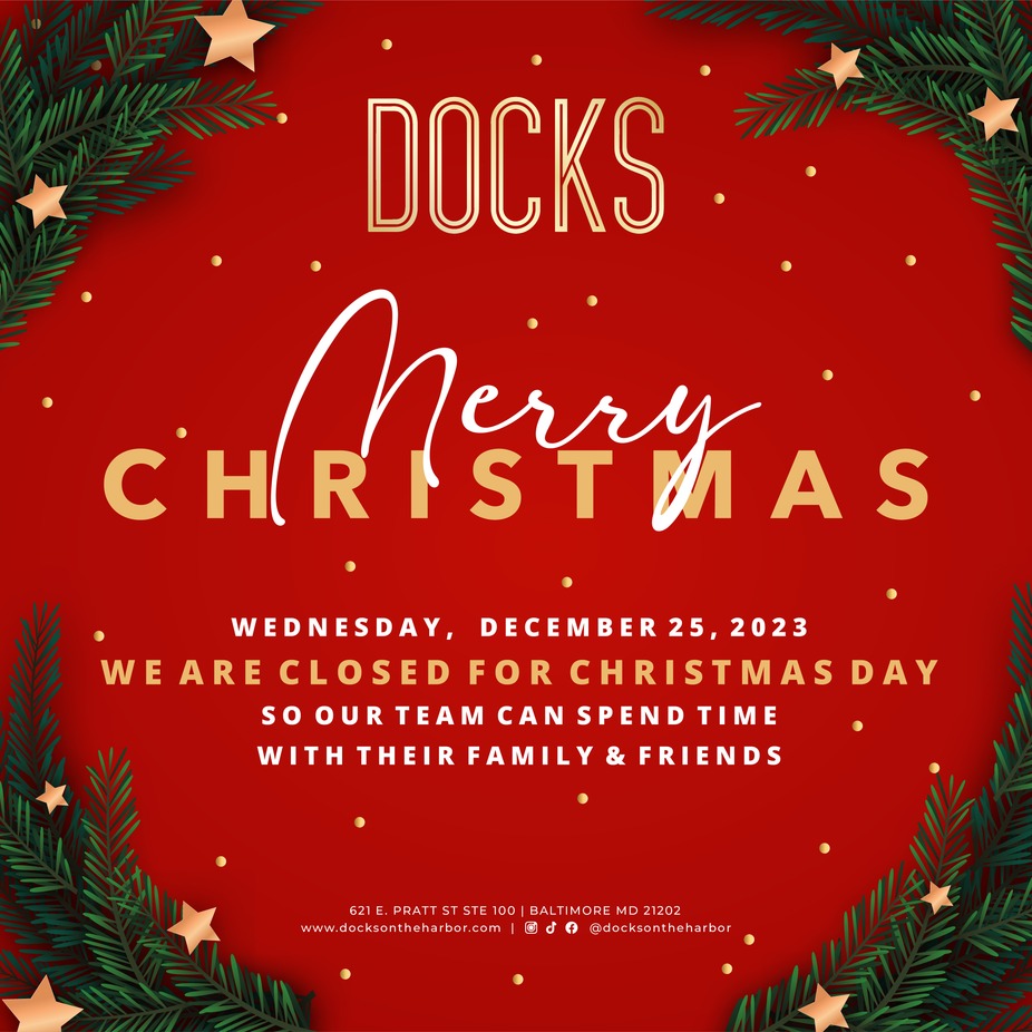 Docks is Closed on Christmas Day event photo